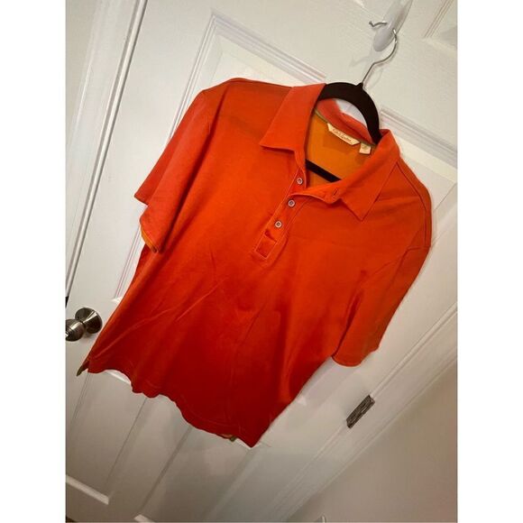 Robert Graham men’s polo T-shirt size XL Orange knowledge wisdom truth - Picture 1 of 7